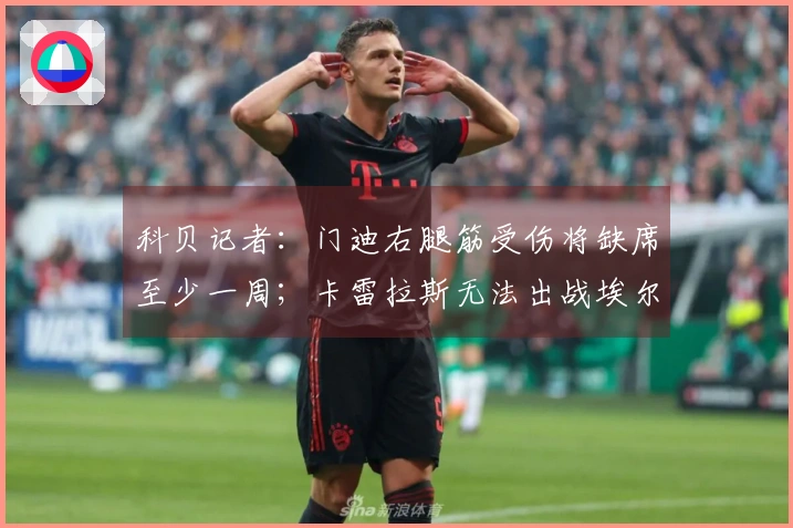科贝记者：门迪右腿筋受伤将缺席至少一周；卡雷拉斯无法出战埃尔切